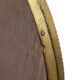 Vintage italian dressing mirror with bow baroque style gold tiltable 34cm