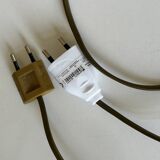 Paire de lampes nacrée style rougier design années 70