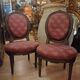 Paire De petite chaise d'appoint, époque Louis 16, 18 eme
