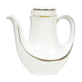 Teapot white porcelain by Seltmann Weiden