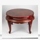 Chinese coffee table in red lacquered wood