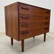 Rosewood Chest Of Drawers By Kai Kristiansen For Feldballes
