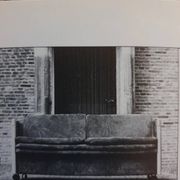 Sandwich sofa / Clair Bataille. Paul Ibens. Upholstered. 65 x 230 x 82. Collection 1973-1974. 't Spectrum. Fully original