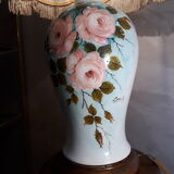 large handmade paint lamp,h84x46cm abatjour artdeco