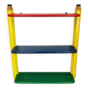 Etagère crayon murale - enfants