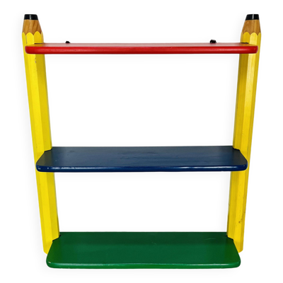 Etagère crayon murale pour enfants