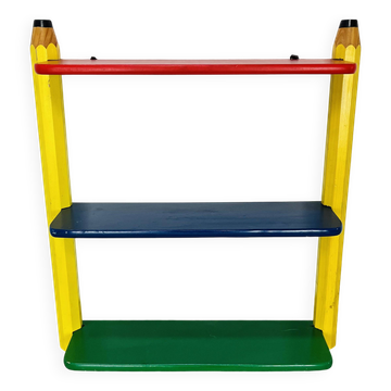 Etagère crayon murale pour enfants