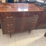 Commode 3 tiroirs en Formica