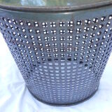1950' metal paper basket