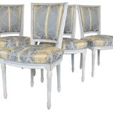 Set of 4 Louis XVI style chairs