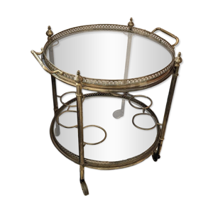 Desserte chariot bar - verre