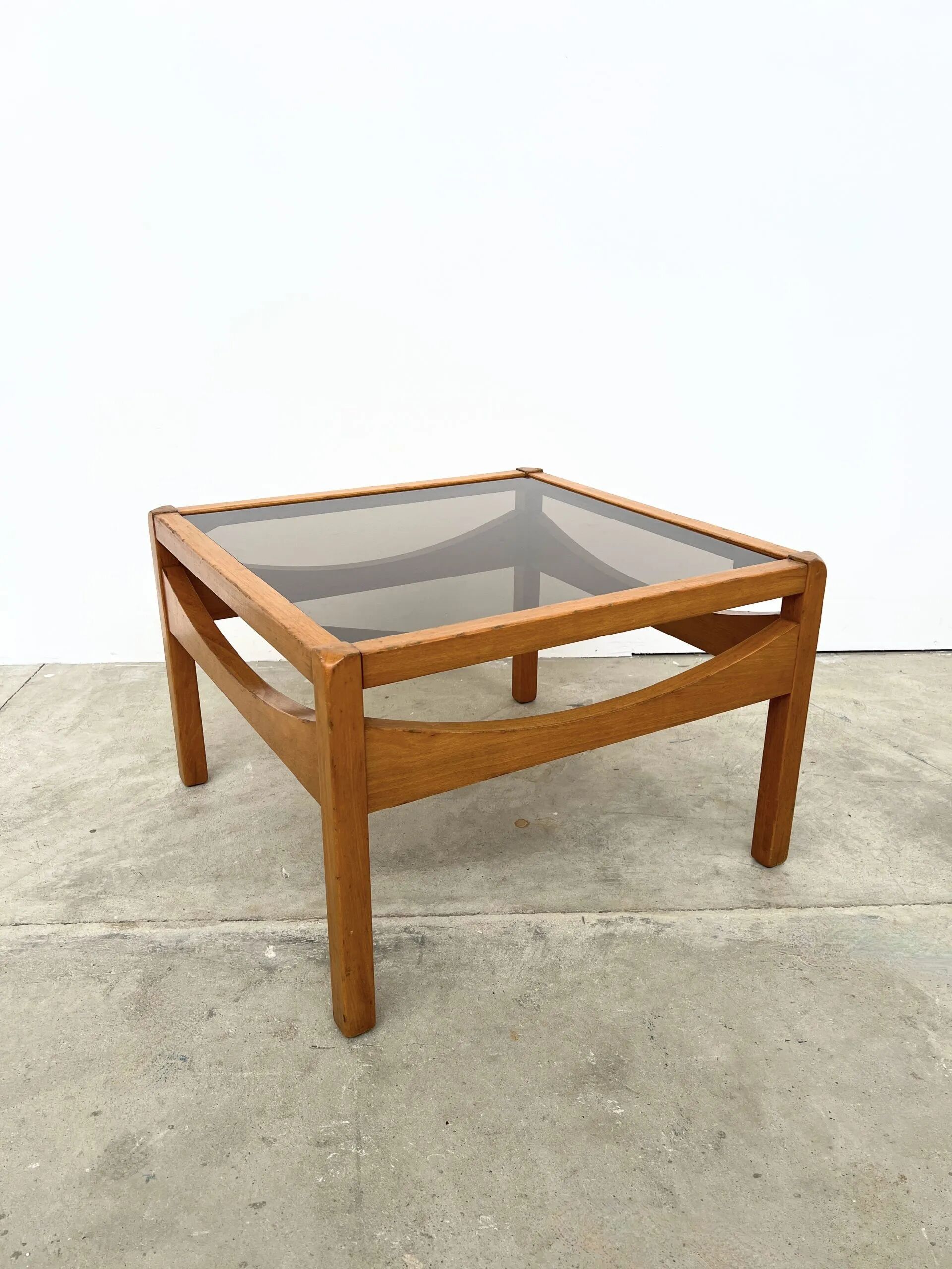 "Reverso" Coffee Table Structure – New Bronze Glass