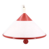 Red and white up and down suspension, 80s