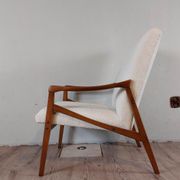 Pair of Jiroutek armchairs by Interier Praha, Vintage Czech 1960s