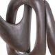 Antonine de Saint Pierre. Curved metal sculpture. Contemporary work.