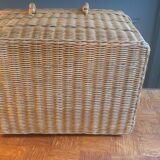 Rattan suitcase 70's