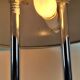 Lampe vintage chromée Robert Sonneman Space age Midcentury