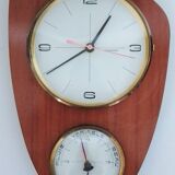 Manufrance barometer wall clock