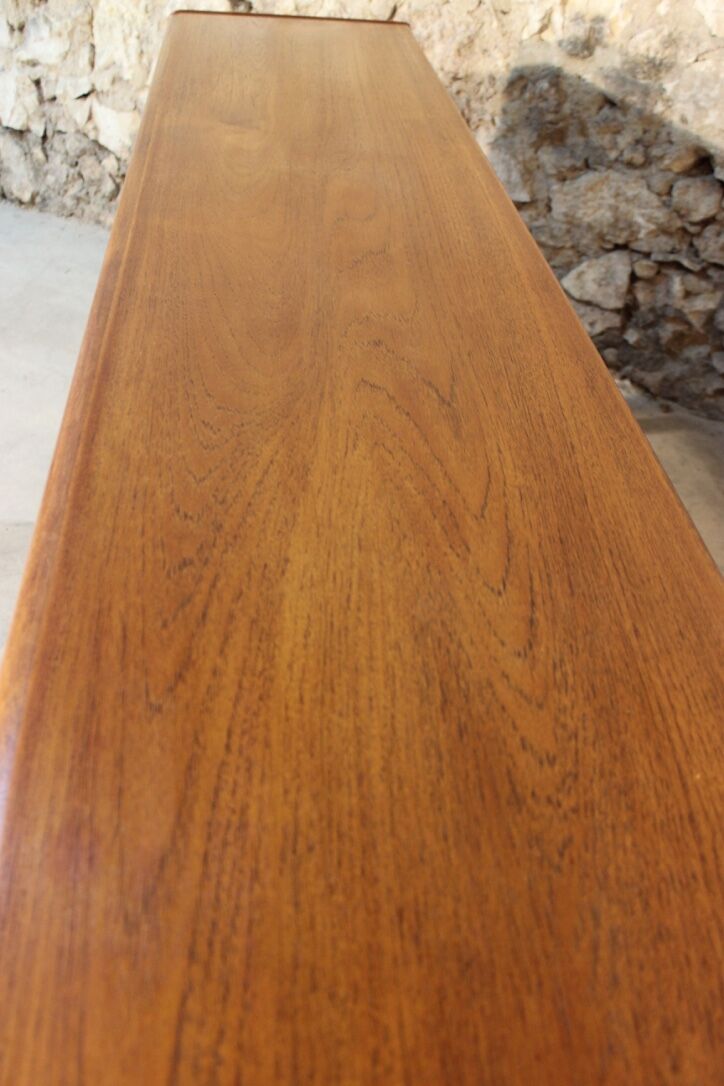 Sideboard vintage in teak and Rosewood, Scandinavian style by White & Newton