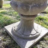 Pair of medieval stone planters