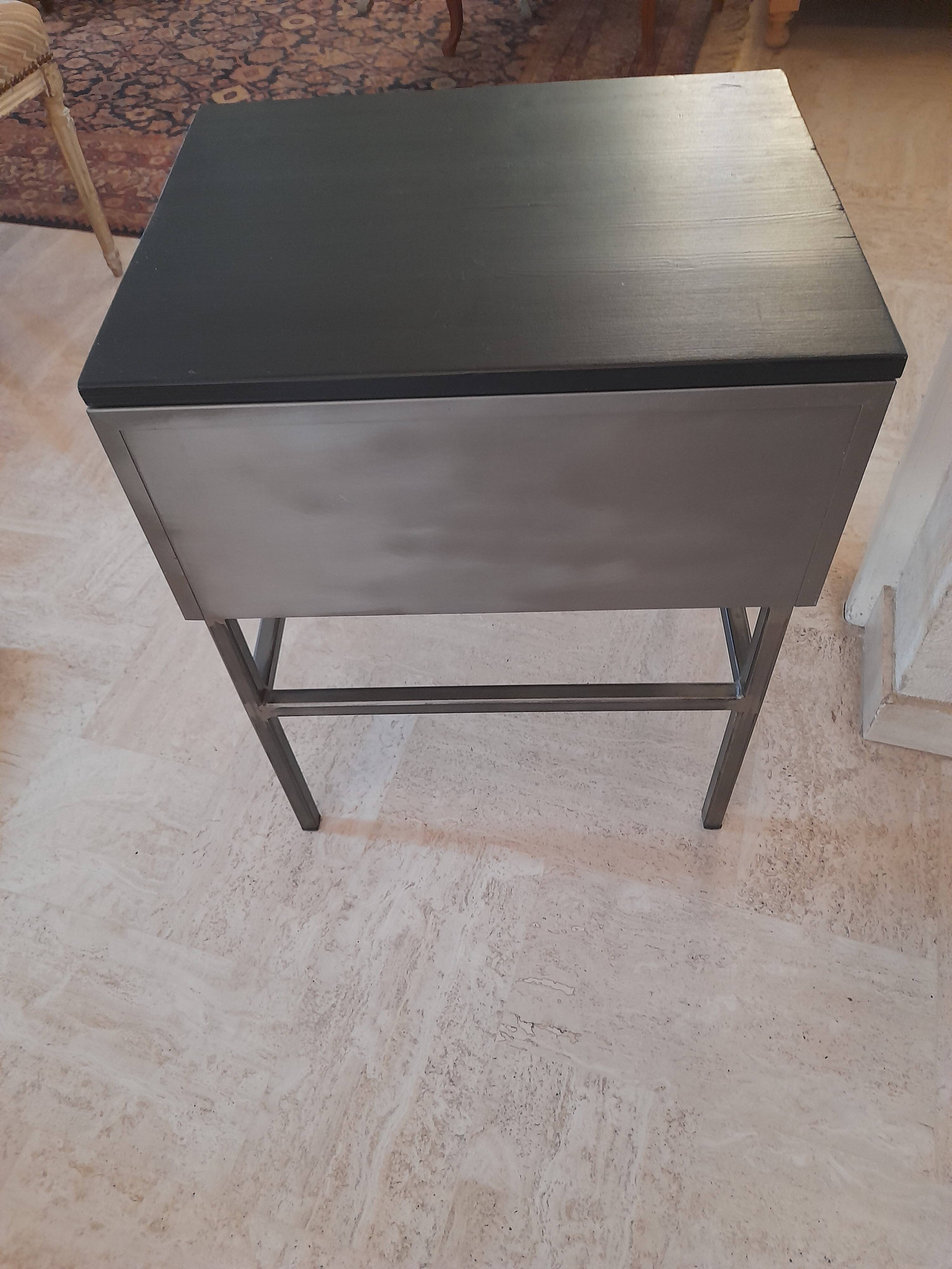 60s bedside table