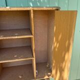 Rattan wardrobe