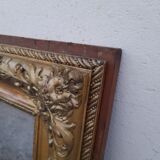 Miroir doré époque restauration 125x92