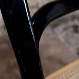 Series of 4 cane chairs by Giorgio Cattelan for Cidue,
