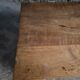 Antique French coffee table, 18th-century cherry farmhouse table with a drawer.