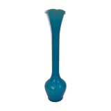 Soliflore bleu en opaline