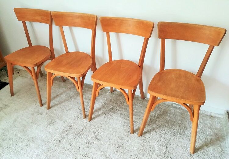 Suite of 4 chairs bistro Luterma