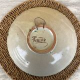 Large dish signed Domingo Punter