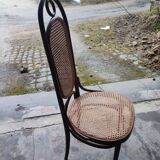 Set of 5 Thonet Long John chairs