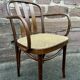 Fauteuil bois courbé viennois