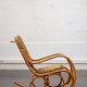 Rocking chair en bois courbé