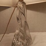 Pied de lampe Baccarat vintage