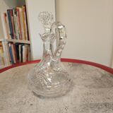 Crystal carafe stamped Saint-Louis Trianon