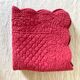 Paire de housses de coussin boutis
