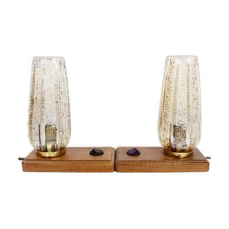 Pair of vintage table or bedside lamp