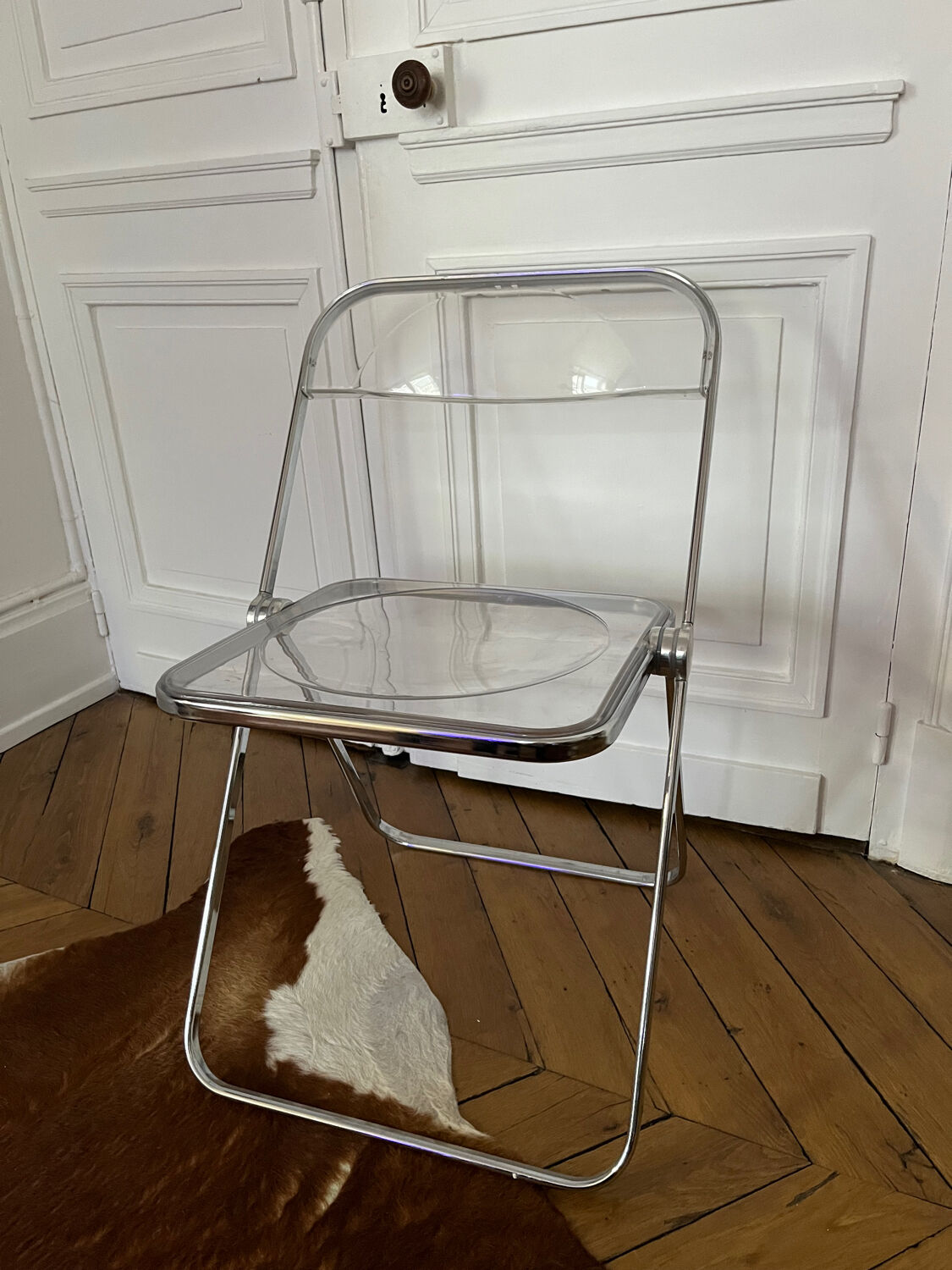 Plia chair by Giancarlo Piretti for Castelli