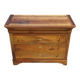 Antique Louis Philippe chest of drawers made entirely of walnut.