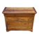 Antique Louis Philippe chest of drawers made entirely of walnut.