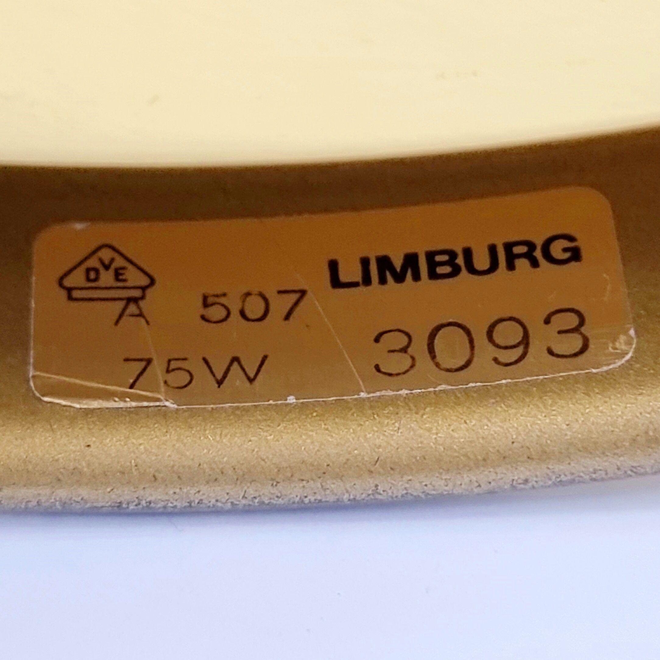 Ceiling lights from Limburg, Germany, 1960s