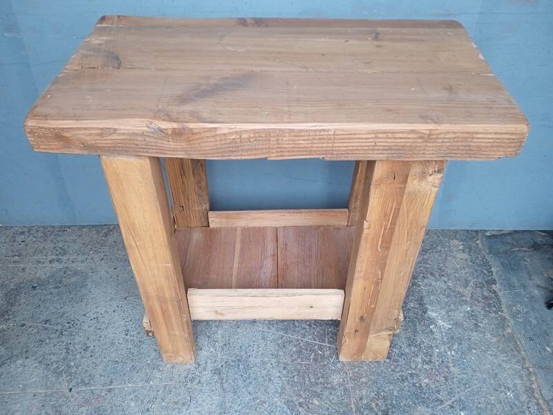 Workbench 90cm old solid wood