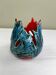 Colorful ceramic candle holder