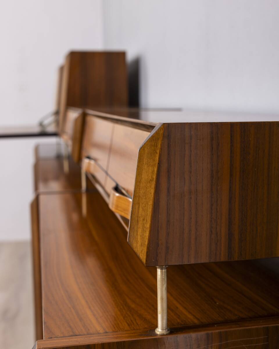 Vintage 1970s teak sideboard, designed by Barovero