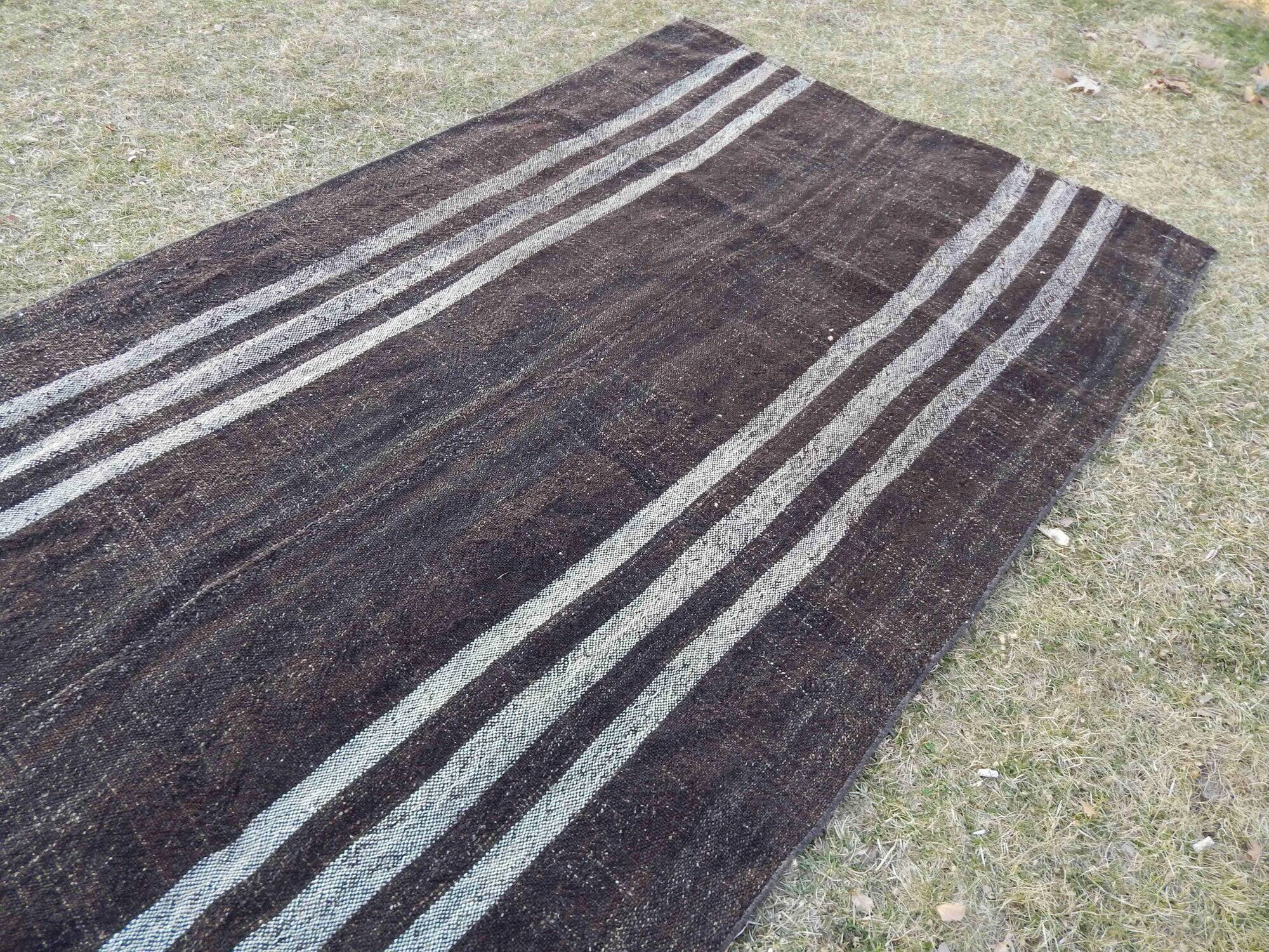 Vintage Turkish kilim handwoven 164x300 cm