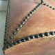 Coffre en cuir
