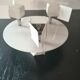 Ceiling lamp 3 adjustable metal lamps vintage 1980