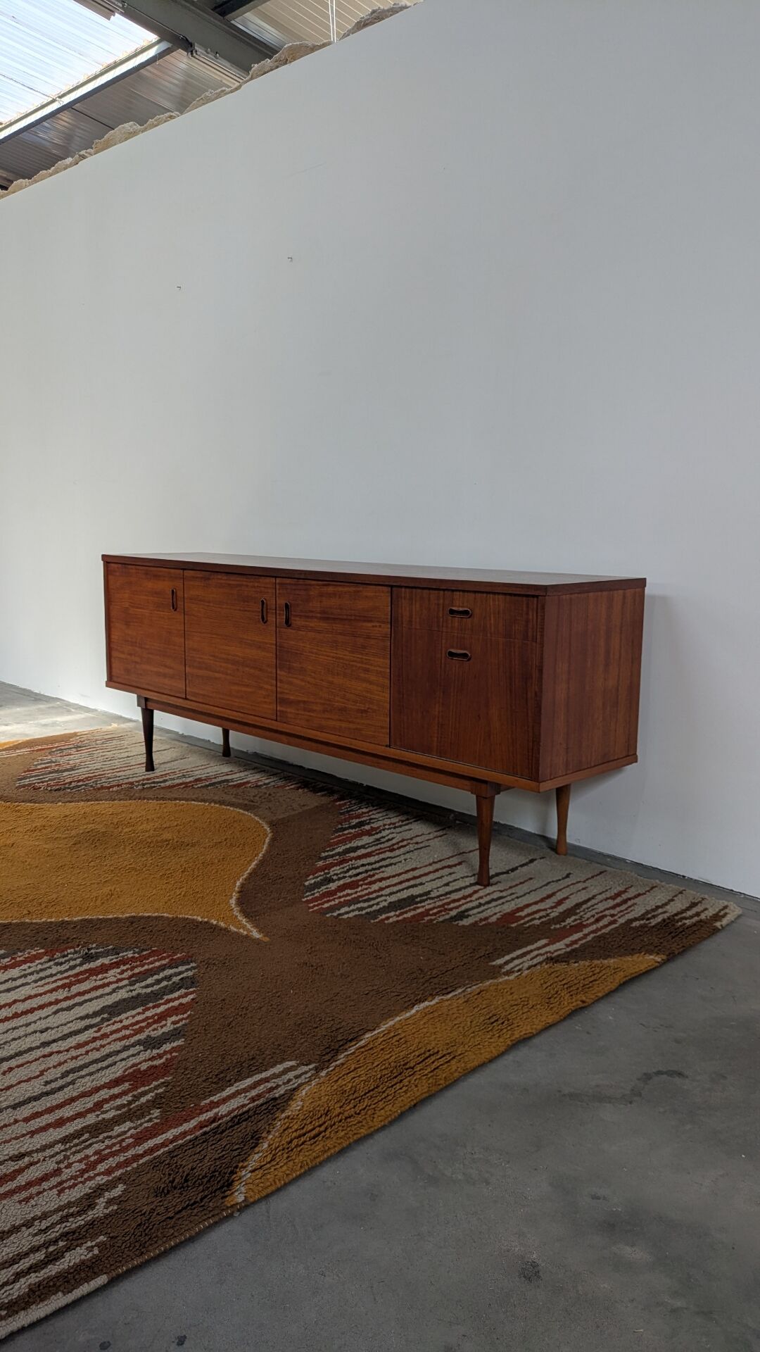 Vintage Scandinavian design sideboard